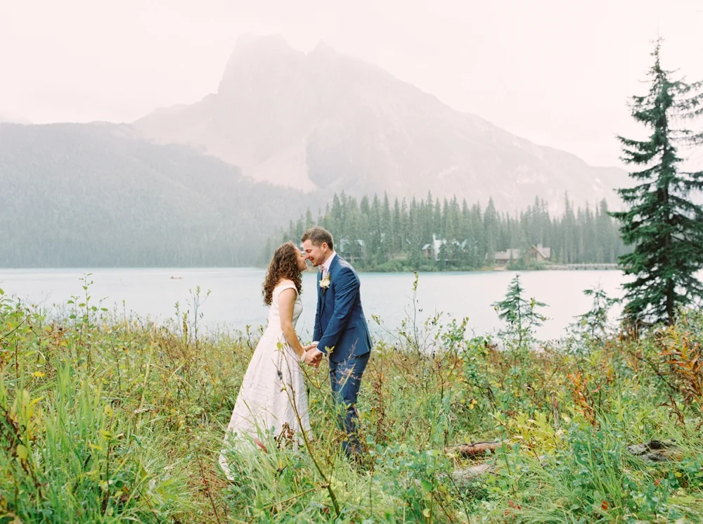 Calgary Wedding Photographers | Emerald Lake Lodge Photography | Rocky Mountains Elopement