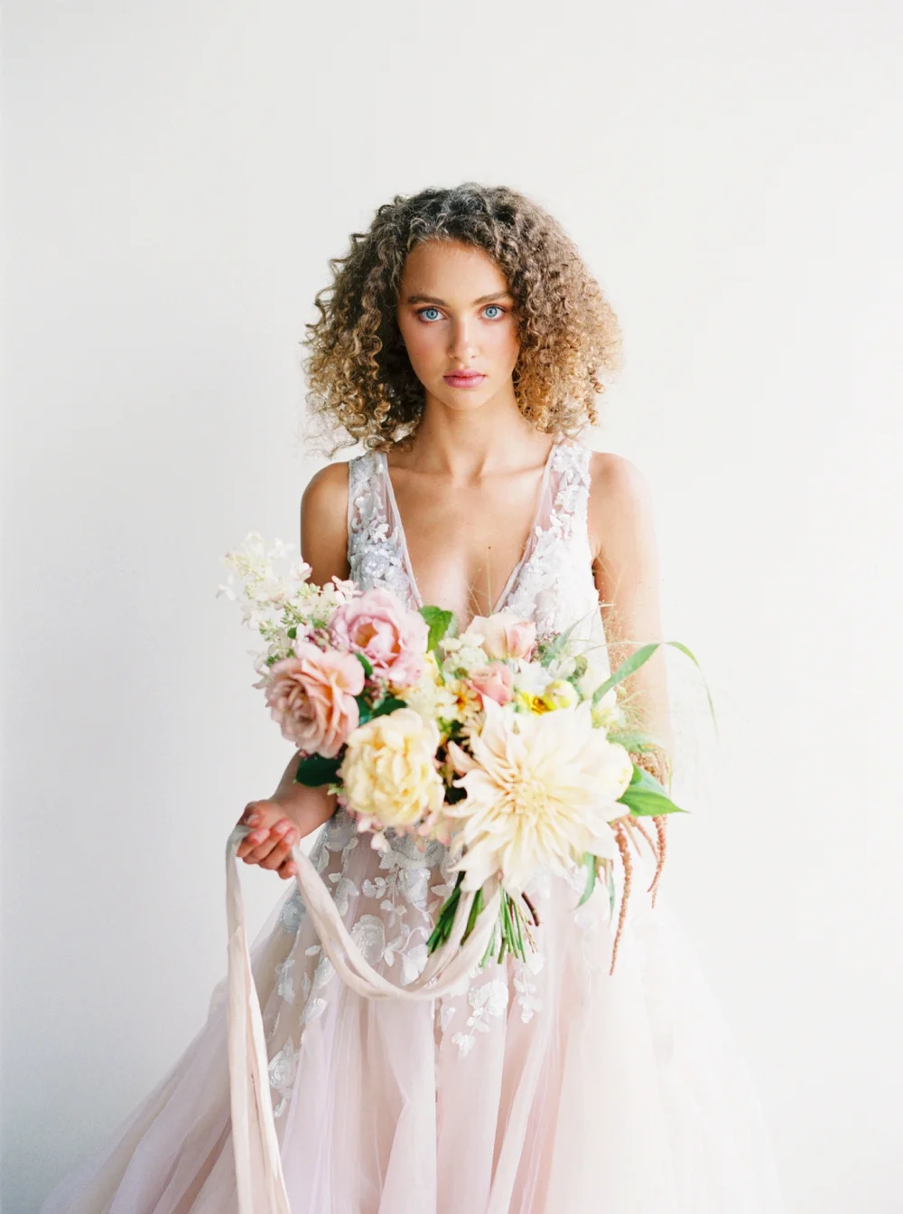Calgary Wedding Photographers | Fine art film photography | bridal session | minimal photography