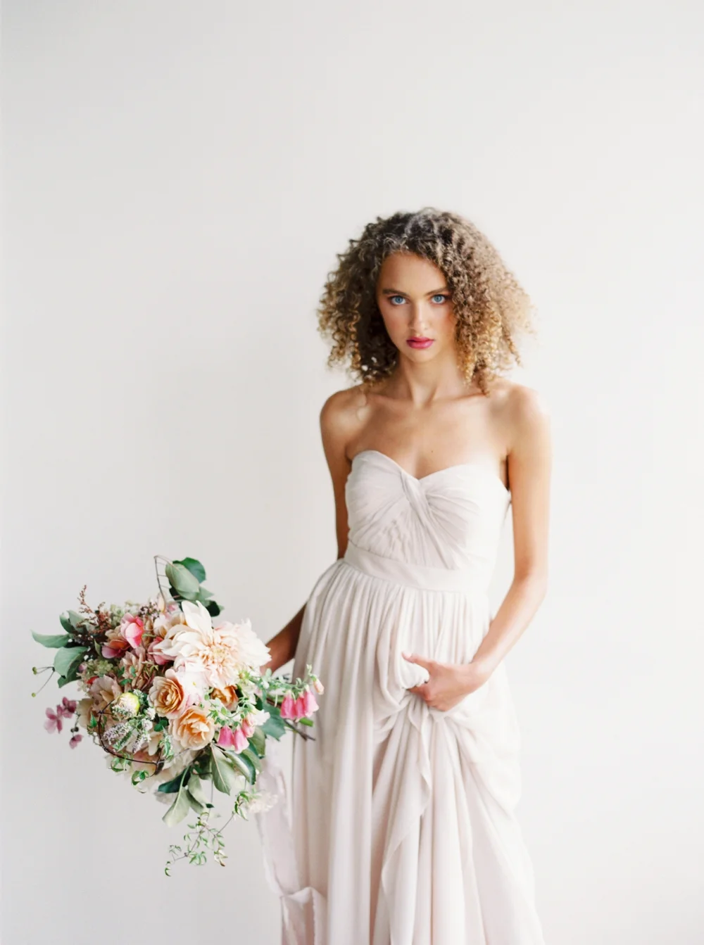 Calgary Wedding Photographers | Fine art film photography | bridal session | minimal photography
