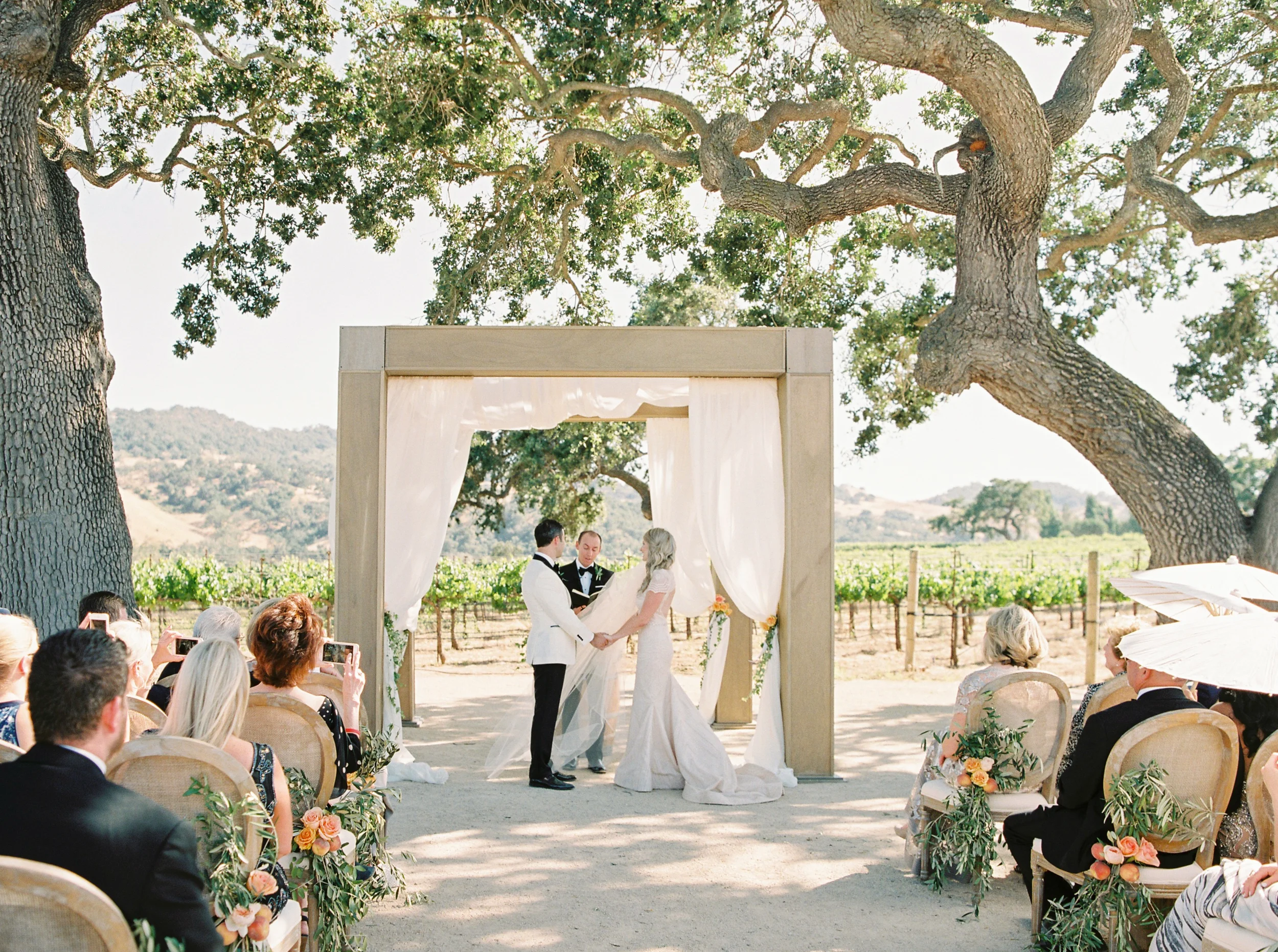 California wedding photographers | Sunstone Villa and Winery | Fine art film wedding photographers