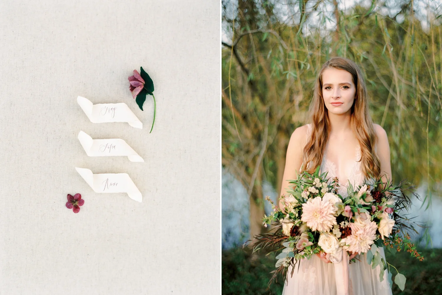 Julianne Young Weddings | Charlotte wedding photographer | wedding invitations | fine art film | Charlotte photographer | Justine Milton Photography | wedding inspiration | bouquet