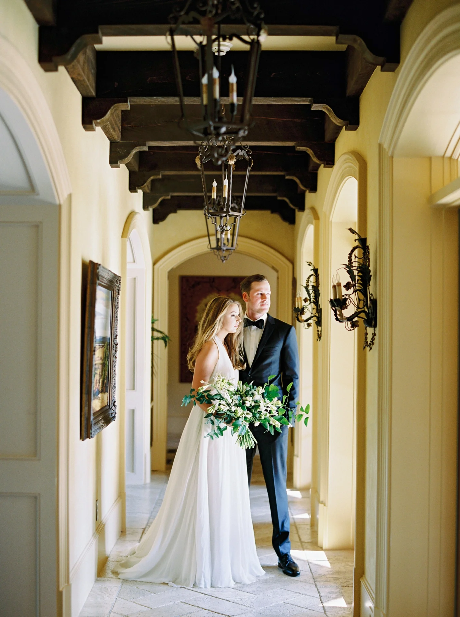 Calgary wedding photographers | georgia wedding photographers | fine art film | Justine Milton Photography | georgia wedding | wedding dress | bride and groom portraits | bouquet