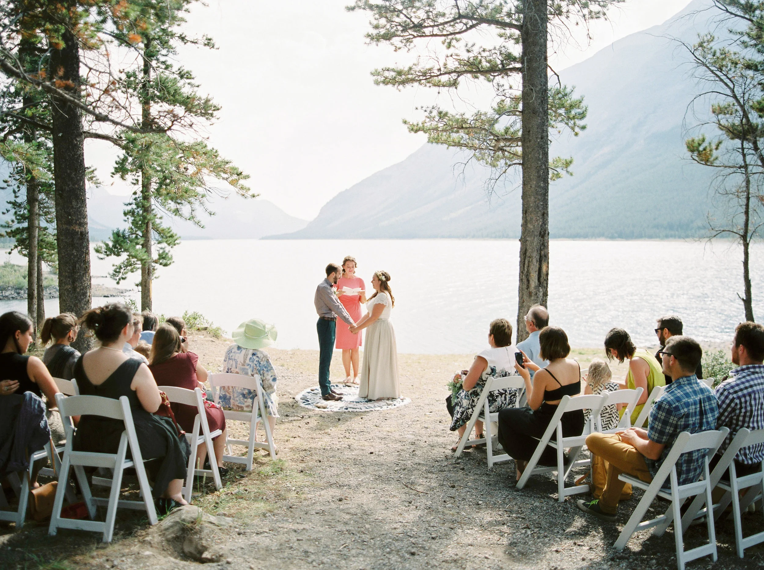 wedding ceremony | justine milton fine art banff wedding photographers