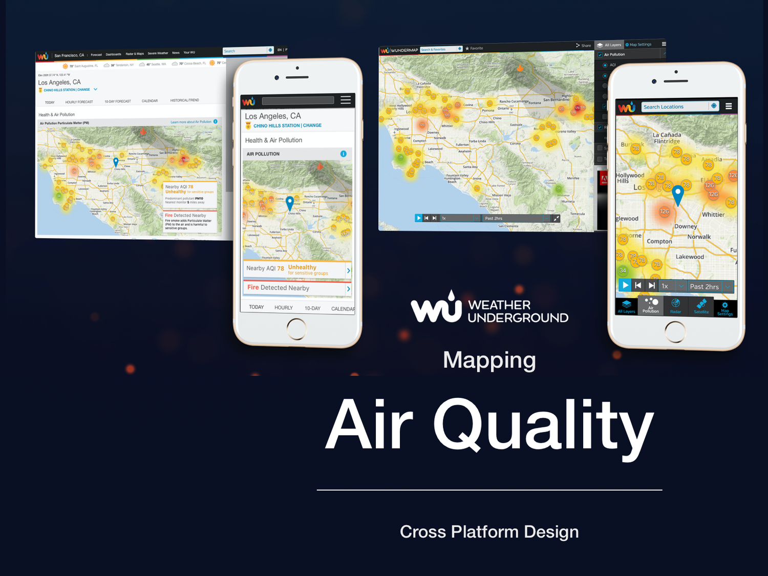 Air Quality at Weather Underground