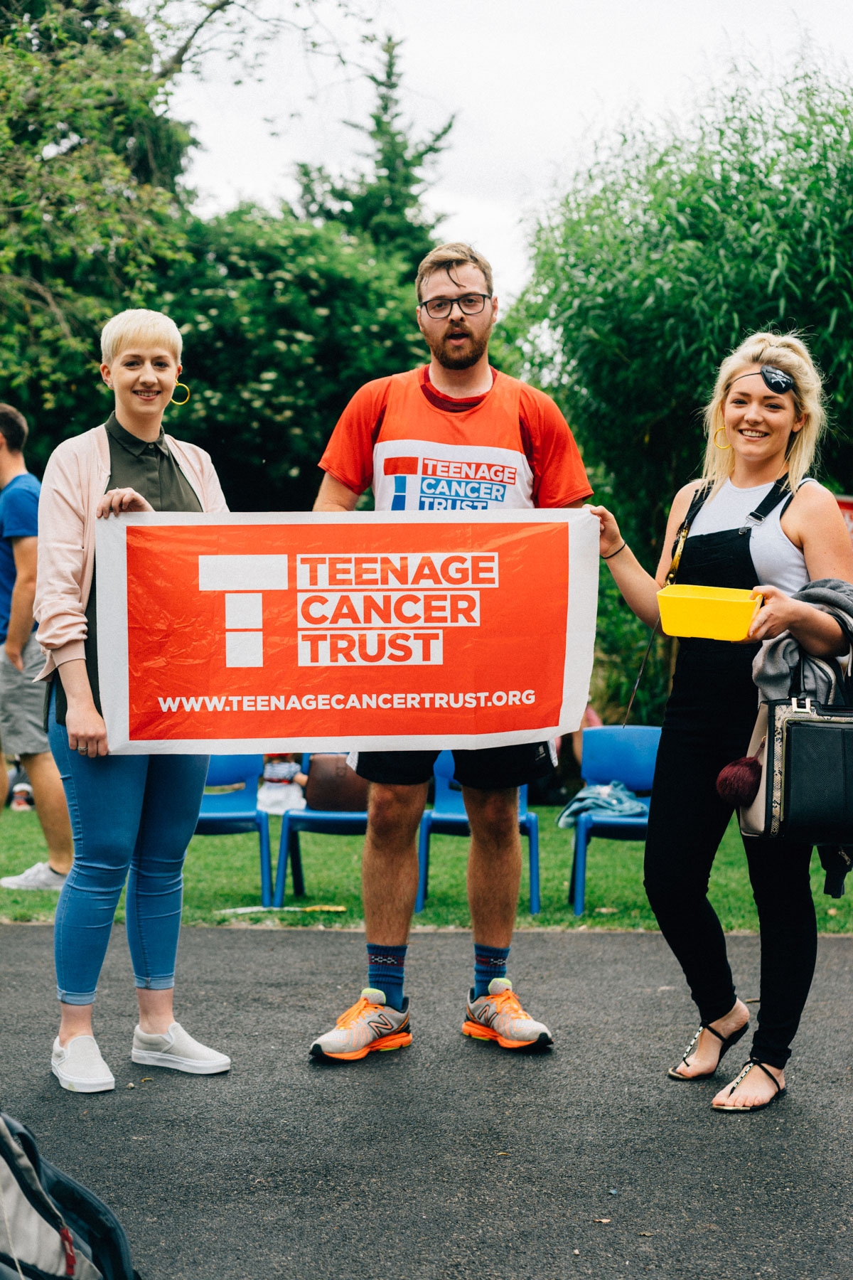 James Woodman completes his run from Brislington to Bath for the Teenage Cancer Trust.