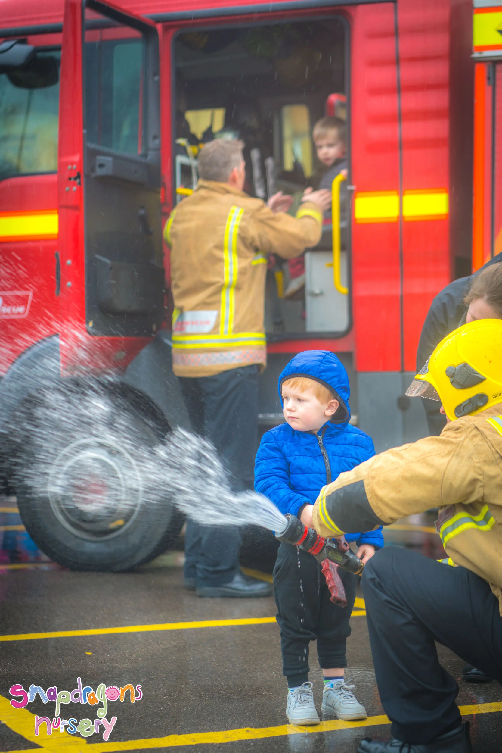 Fire play at Weston!