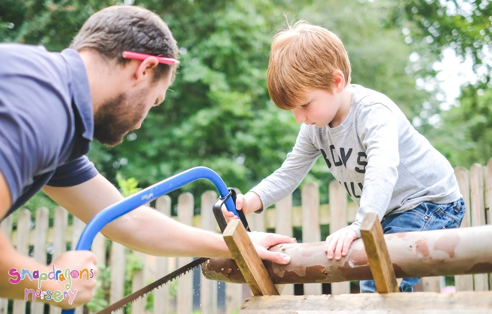 Holiday club enjoyed a week of Forest school sessions with our leader of outdoor learning Tim