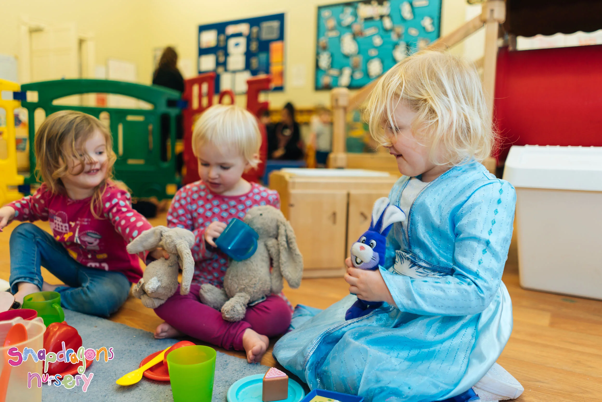 Lunching with friends