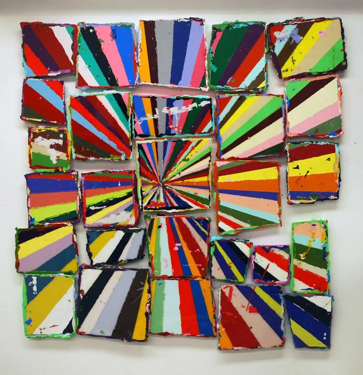 SUNBURST 2009 (1st Prize Non-Representational Category, Utrecht Art Supplies 60th Anniversary Student Art Competition)