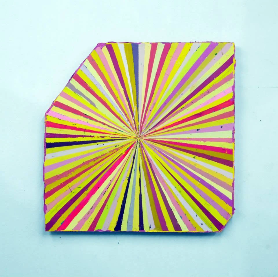 UNTITLED (Yellow & Pink) 2014