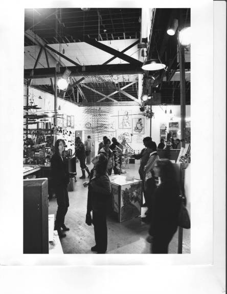 Tim Rose’s ICB studio in the ‘60s. Photo courtesy of Sausalito Historical Society