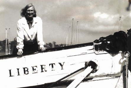 Annette Rose in 1988. Photo by Steefenie Wicks 