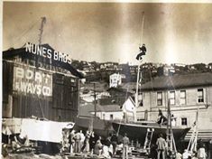 #24 Frolic's Launch in 1943 at the Nunes Brothers Boat & Ways Company.