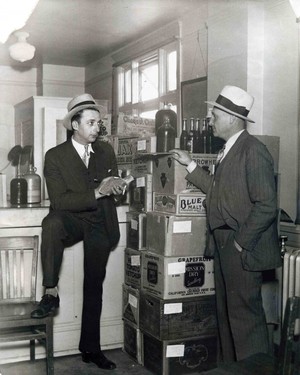 Federal Prohibition officers, know as “prohis,” dogged young Swede Pedersen and other Sausalito bootleggers. Courtesy of the Sausalito Historical Society