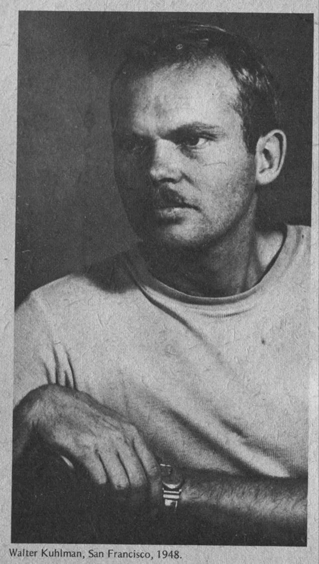 Walter Kuhlman lived and worked in Sausalito for most of his long life. Photo courtesy of Sausalito Historical Society