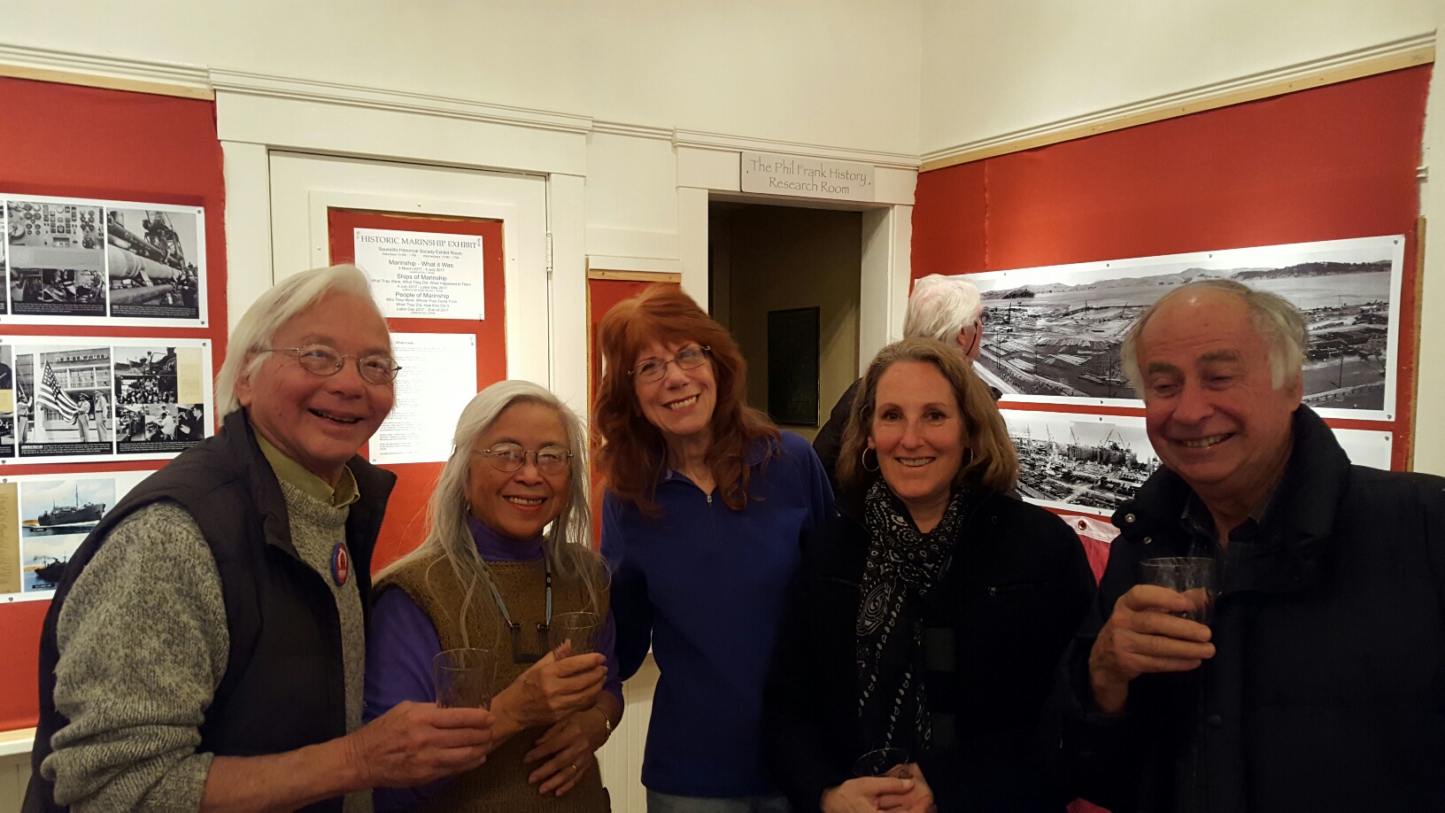 Good Time was had by all Marinship75 Reception