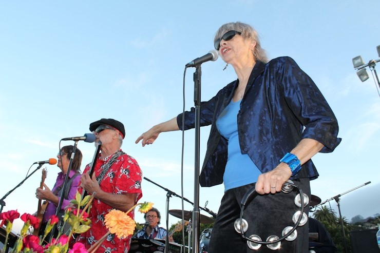 The Hippie Voices performing at a recent Jazz and Blues by the Bay event. Photo by Bruce Forrester