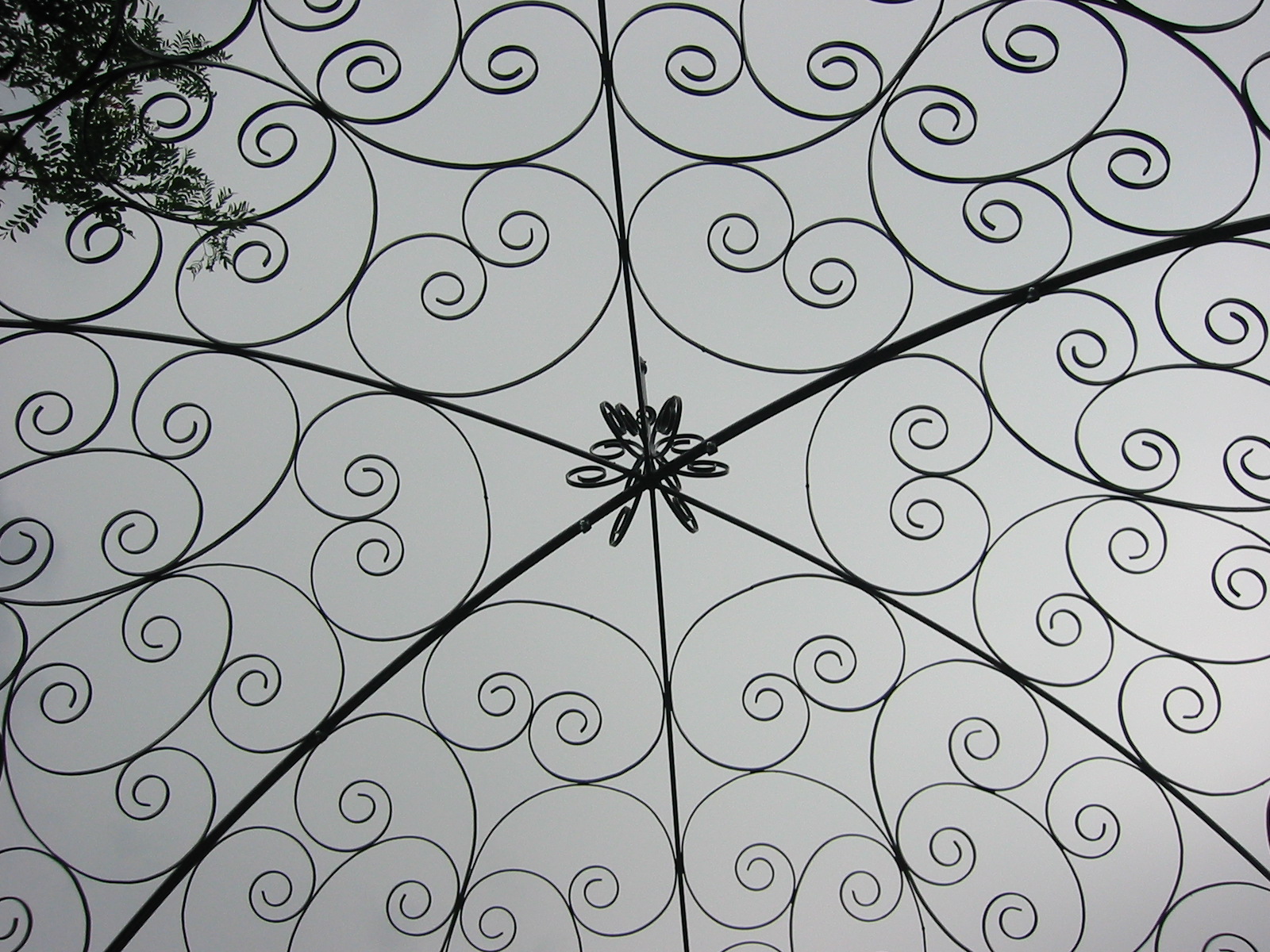 Gazebo Detail from Below