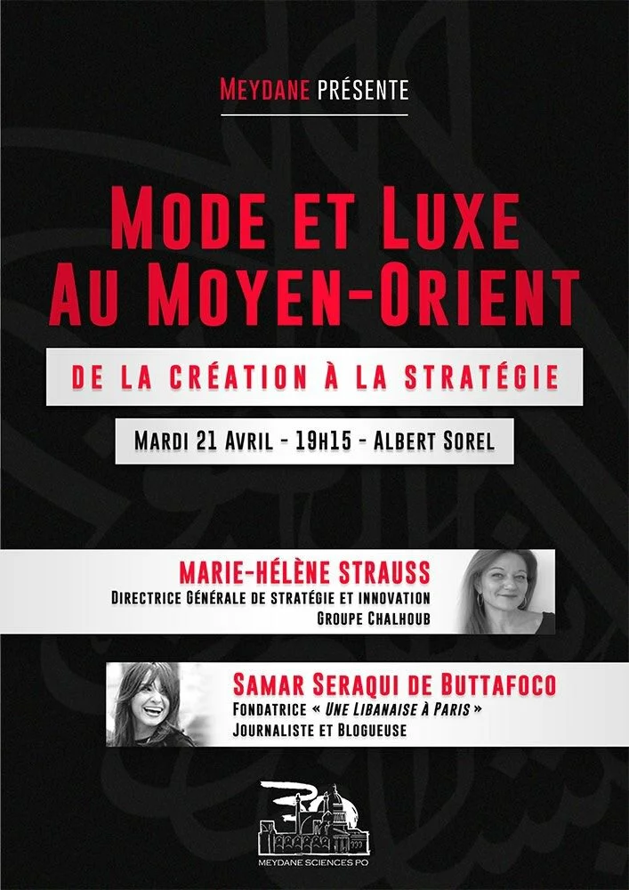 21 avril 2015 Organisée par Meydane SciencesPo