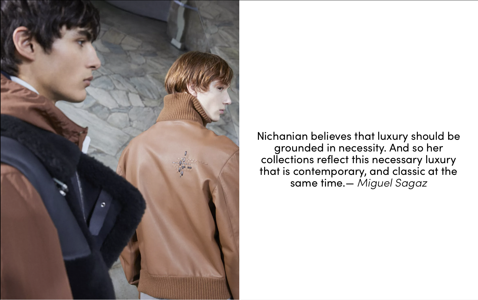 HERMÈS Men’s ready-to-wear Fall/Winter 2023