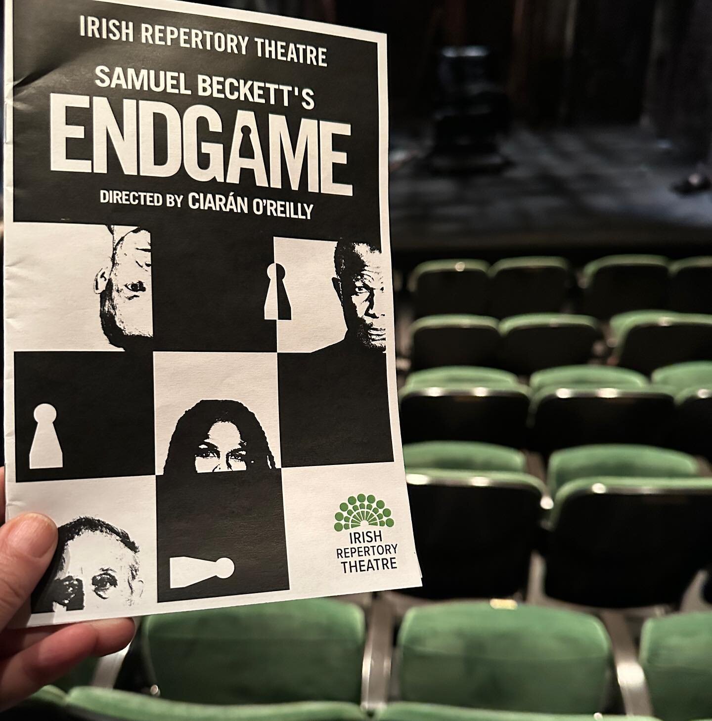 Endgame! @irish_rep #billirwin #johndouglasthomas #samuelbeckett one of favs, breathtaking, powerful production. #nyctheatre #nycexperience