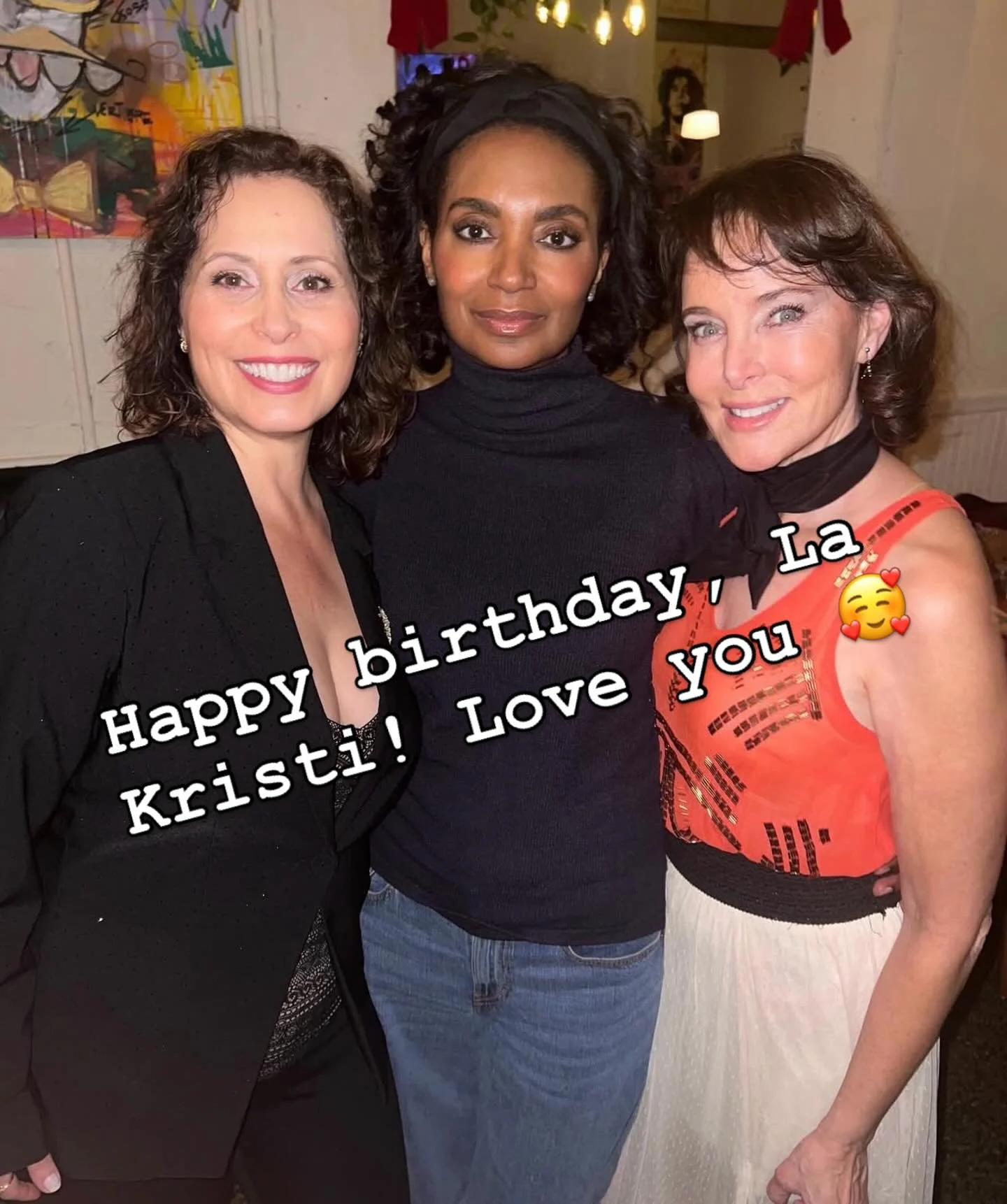 Happy birthday to this beautiful, talented person! @kristikirk212