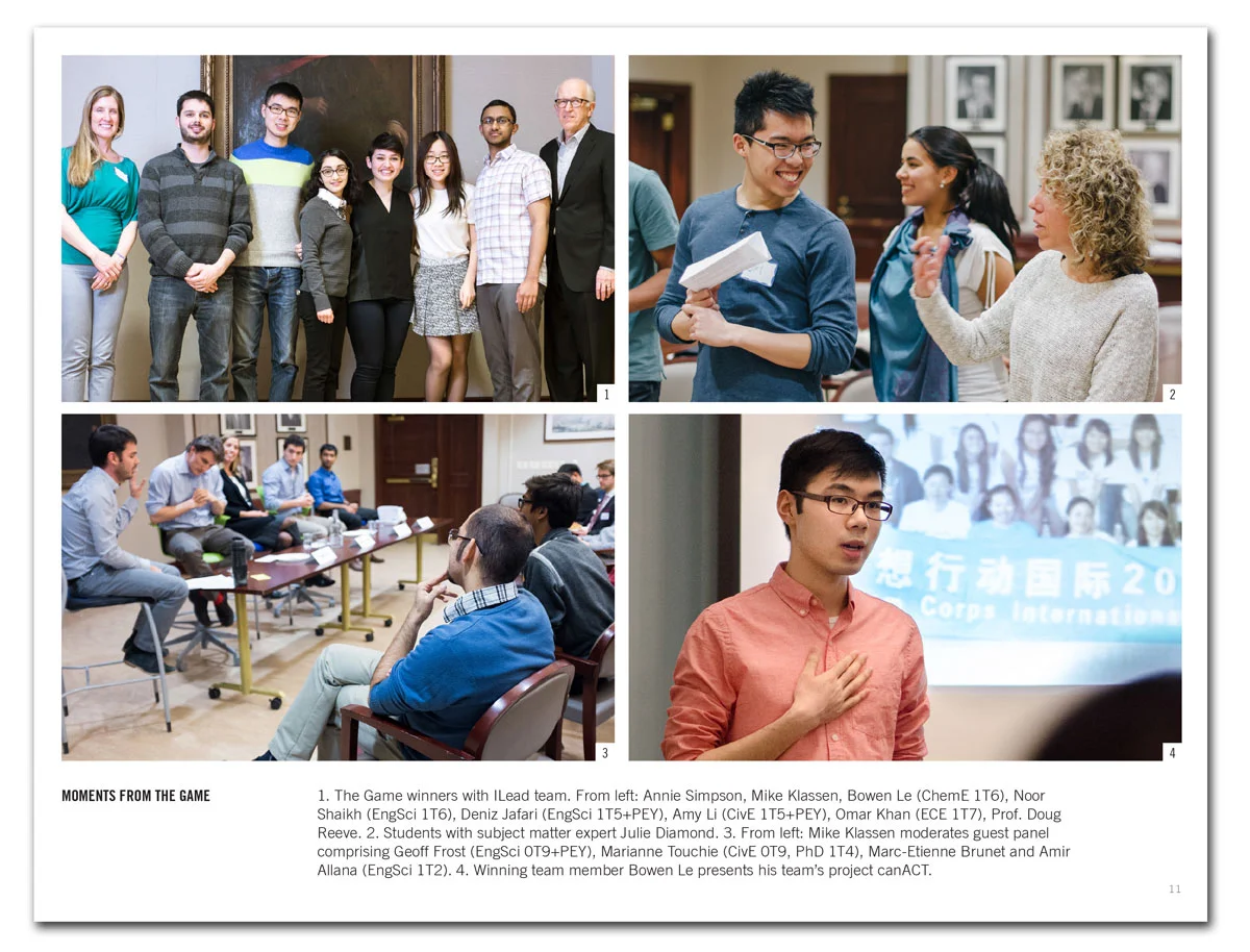 Image galleries provide readers with a more engaging window into student experiences.