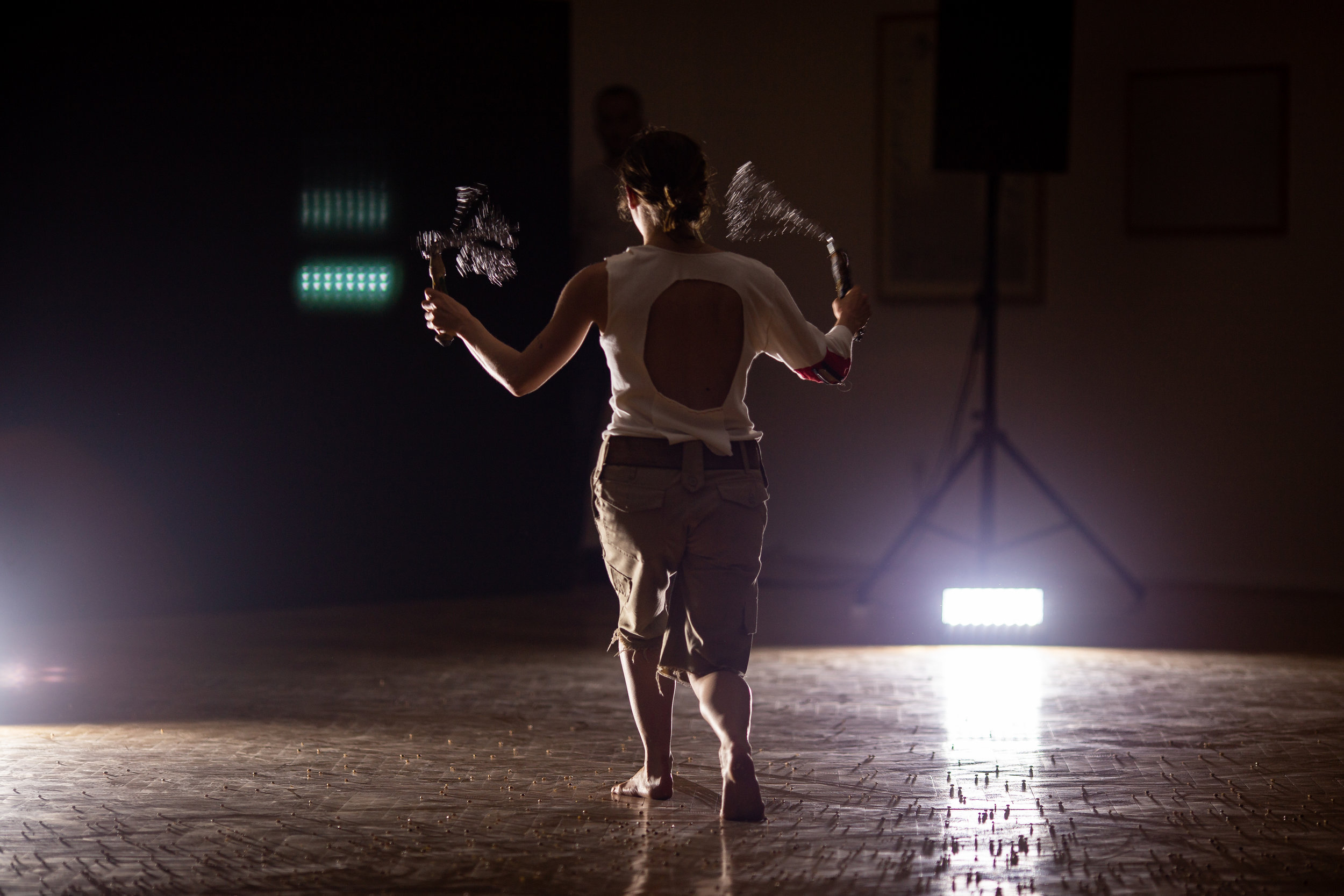  The Horse Weep The bird That Tell The Fortune  the performance program “Exchanges and Misunderstanding” in the National Gallery of Tirana. In the context of “Beste Wishes for 1999: the Jan Dibbets Collection”,     Performer: Antonia Steffens 