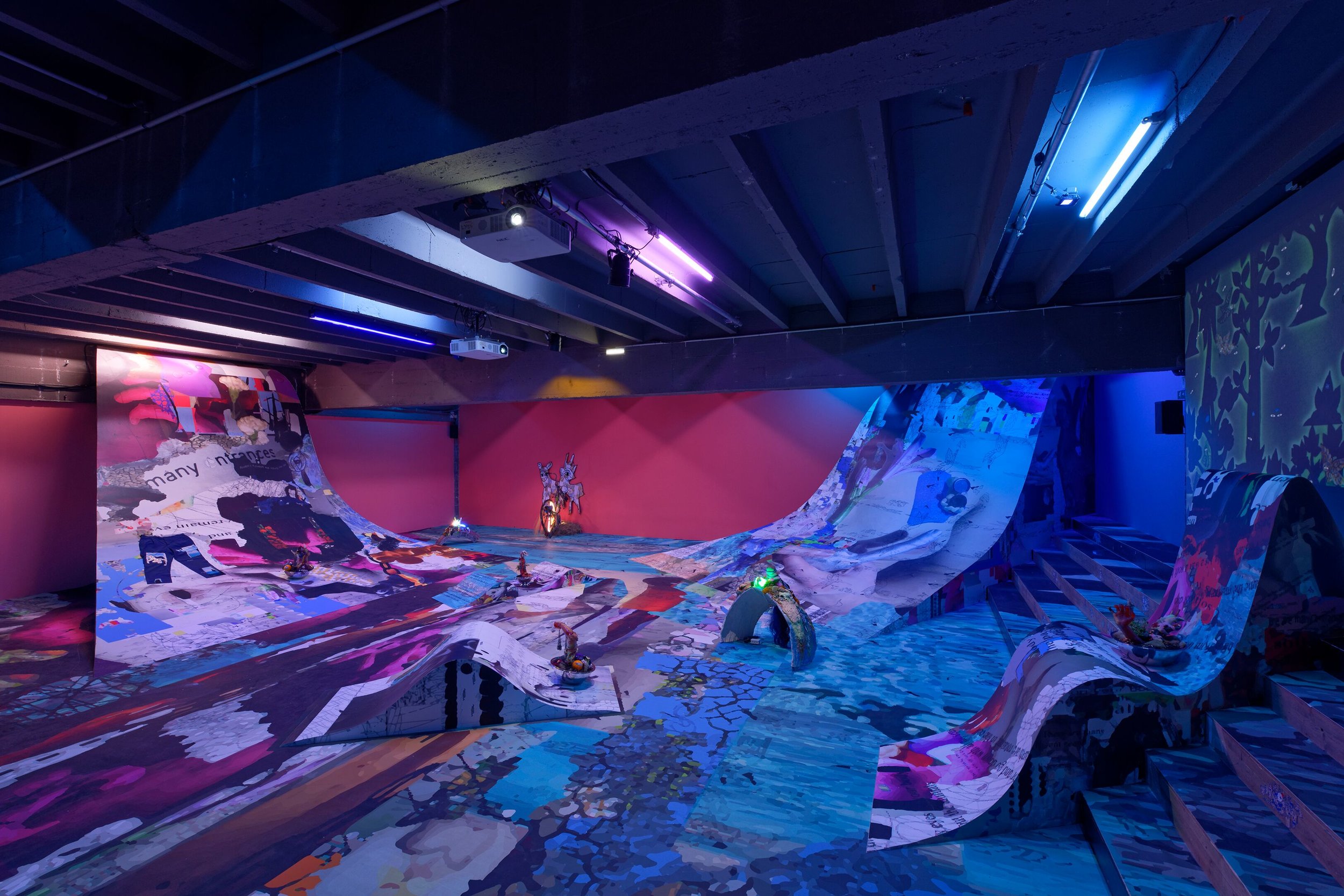 Flotsam, Jetsam,Lagan and Derelict, 2019 @Palais de Tokyo Princesses des villes photo@ Aurélien Mole