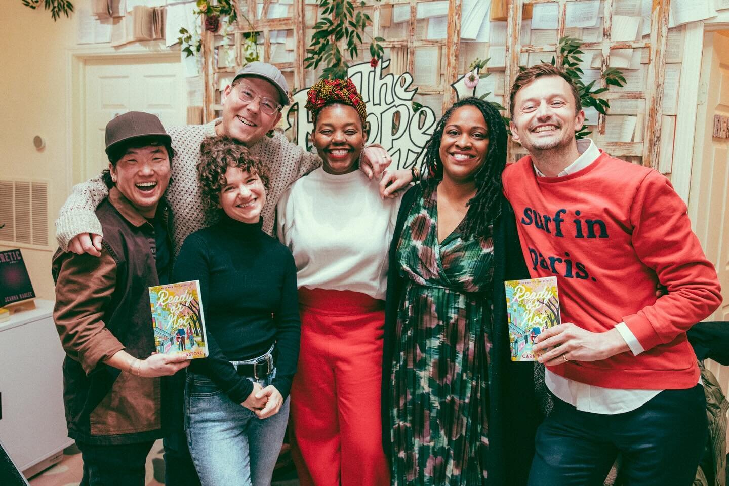 Ready or Not! // Alive &amp; awake &amp; on shelves! 💌

What an honor to be among the love shower in celebration of @carabastone! And to toast the launch of this brilliant, playful &amp; necessary book into orbit. 💌

And how remarkable it feels, st