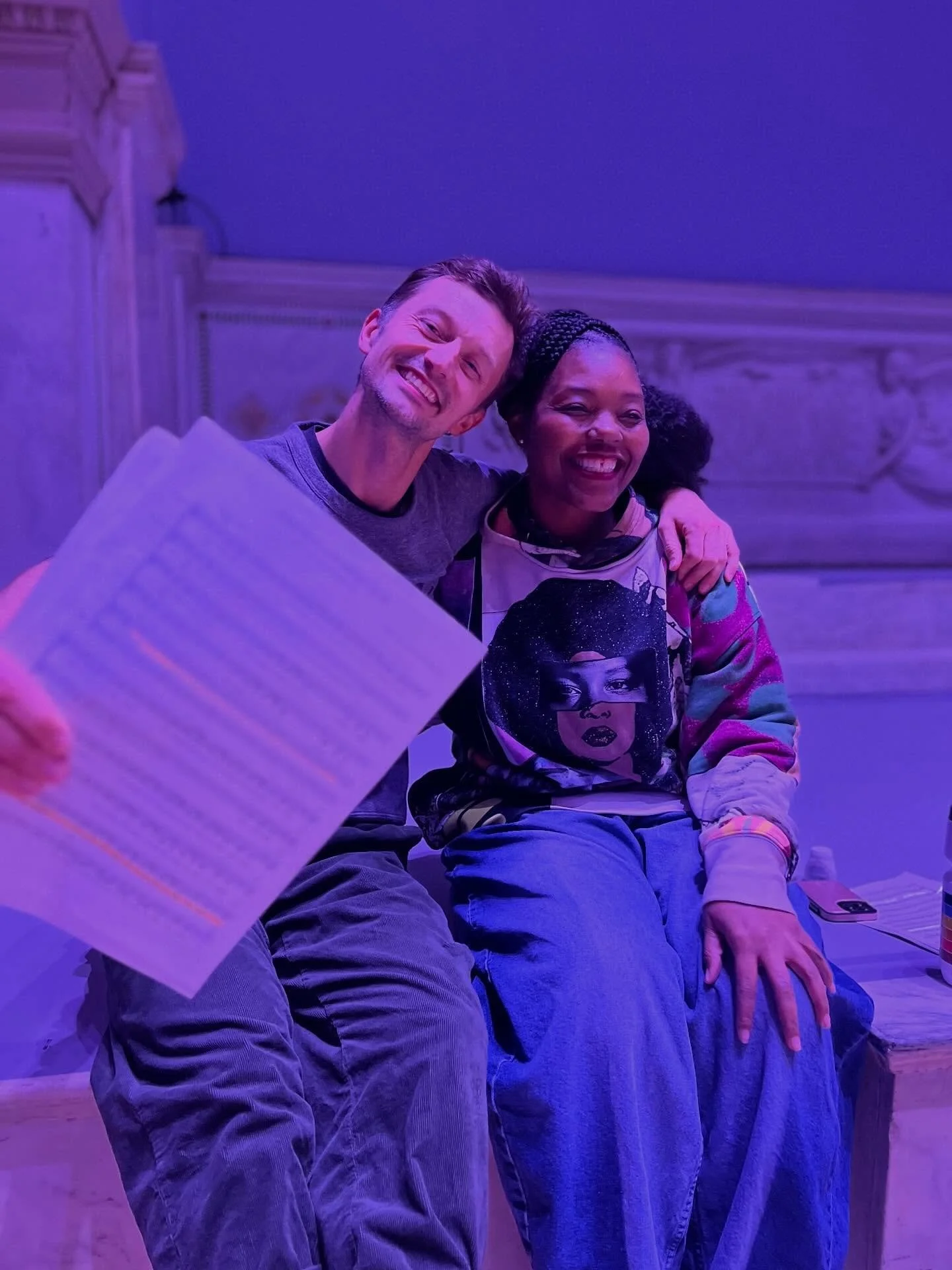 Friends who Bey together stay together. 🐝 

American Requiem. Judson Memorial.  @kenyonduncanmusic &amp; @gaiamusiccollective 💛