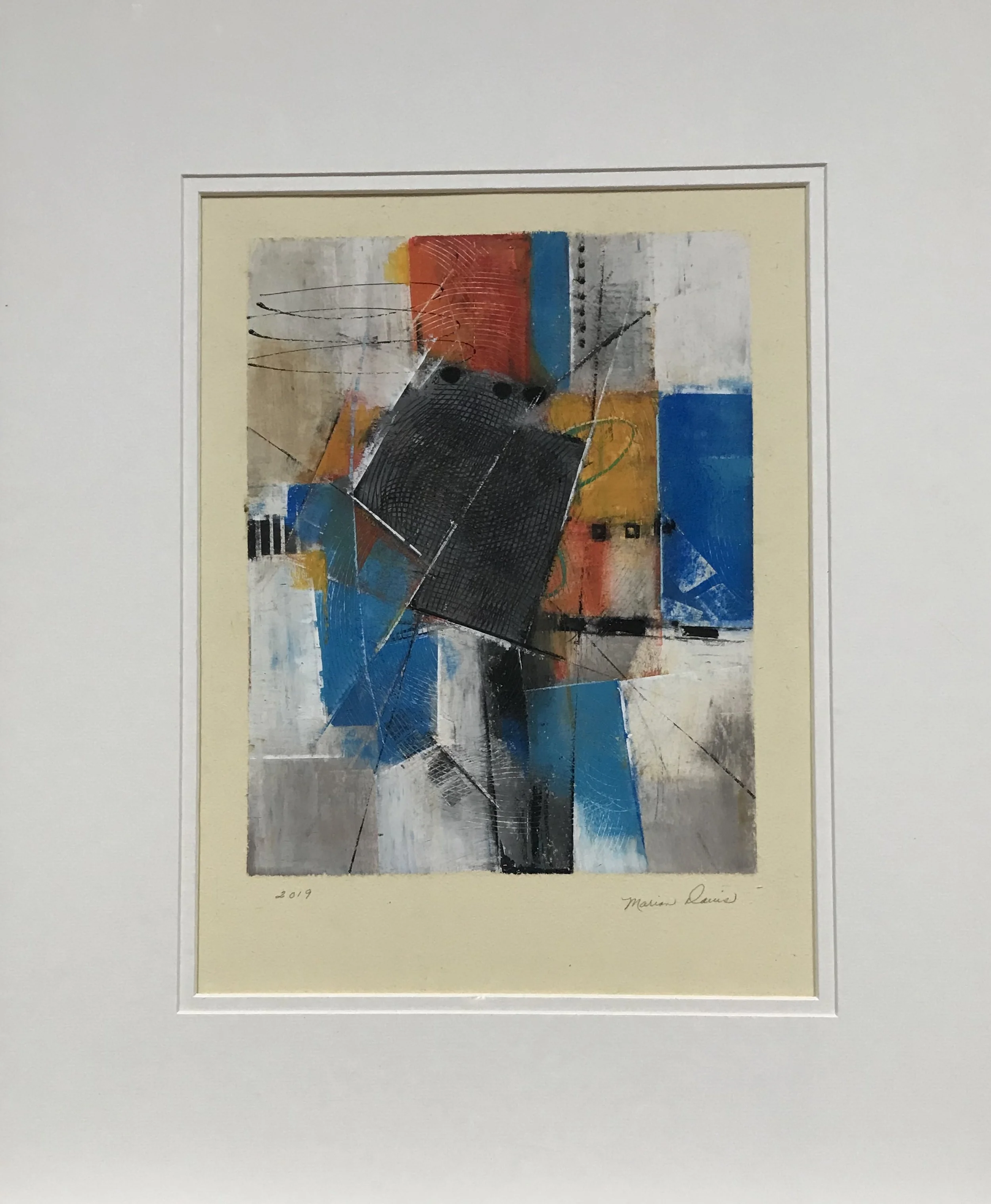 Balancing Act/oil pastel on paper/9.5x12.5/16x20mat