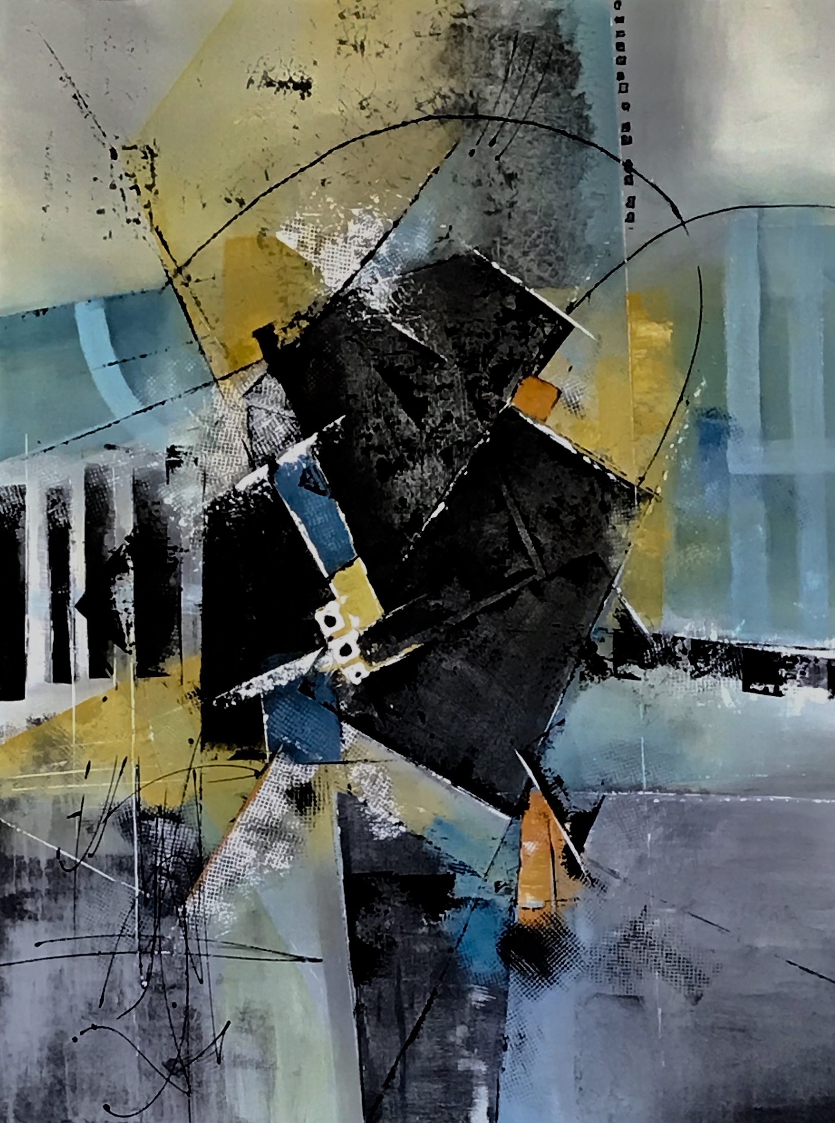 Birdwalk/Acyrlic on Canvas/30x40in.x1.5in.
