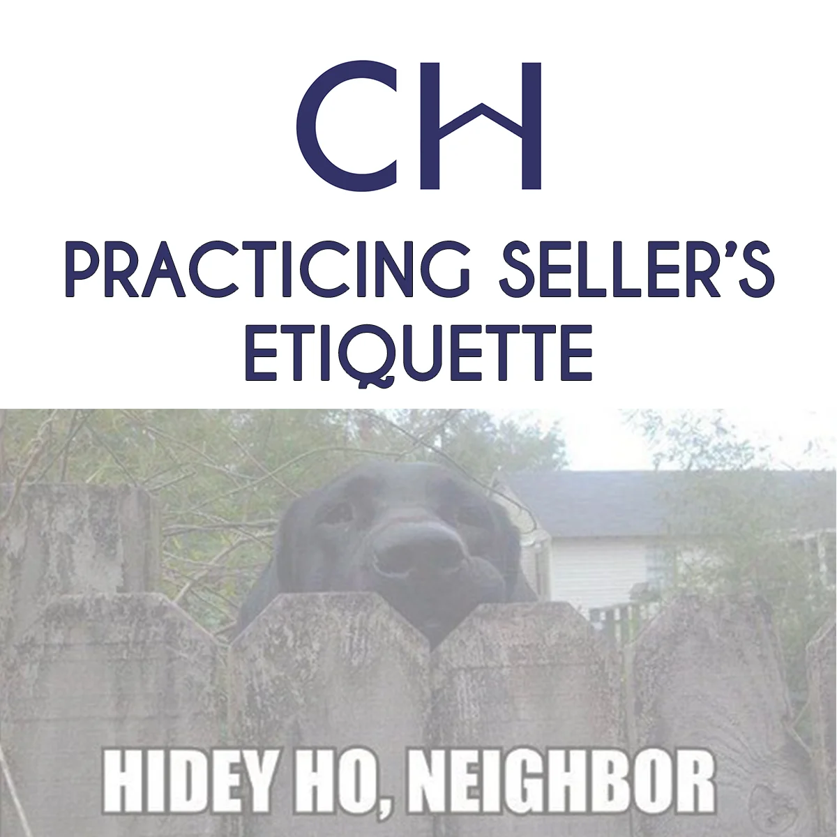 Practicing Seller's Etiquette