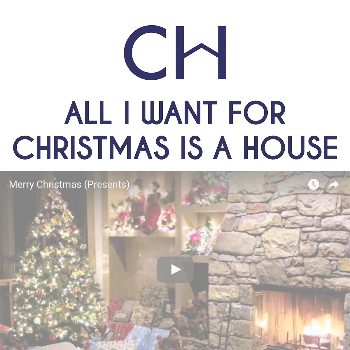 All I Want For Christmas Is a House