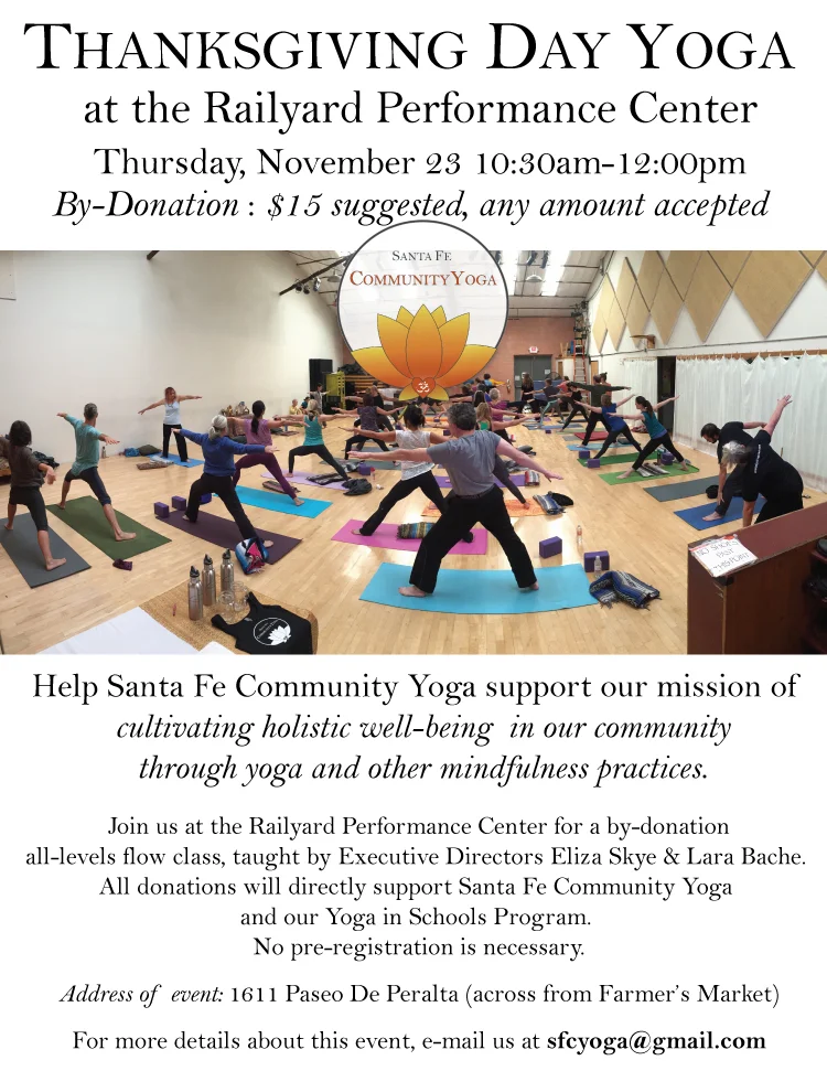 Thanksgiving Day Yoga