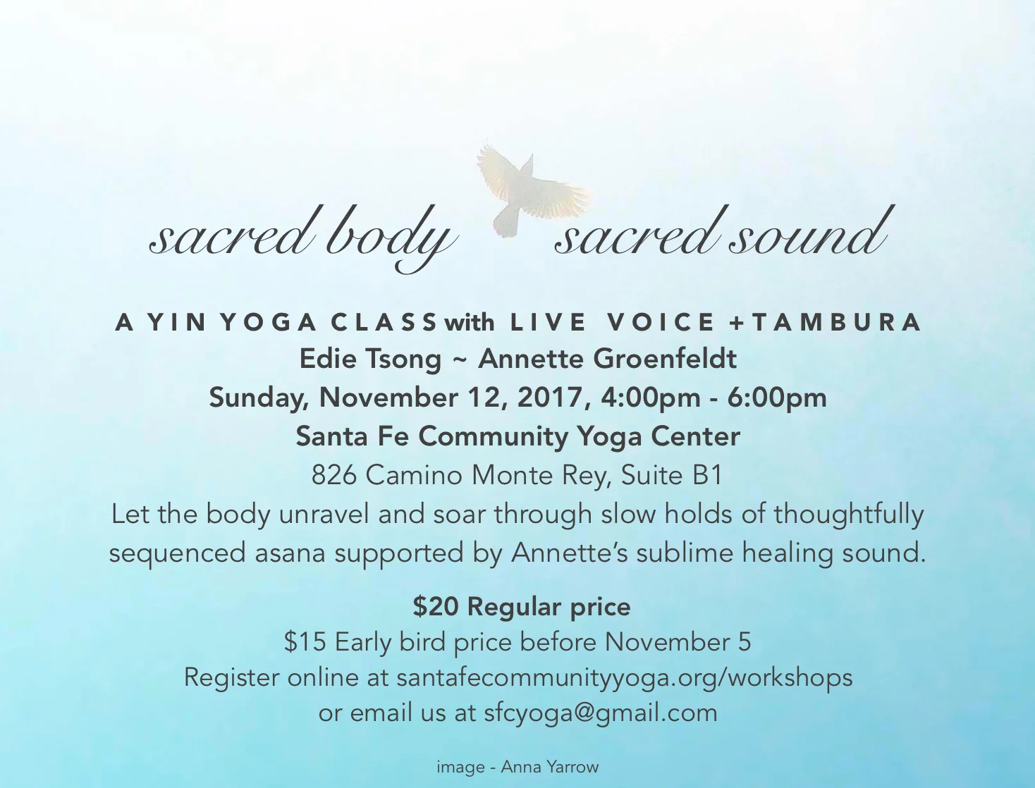 Sacred Body, Sacred Sound