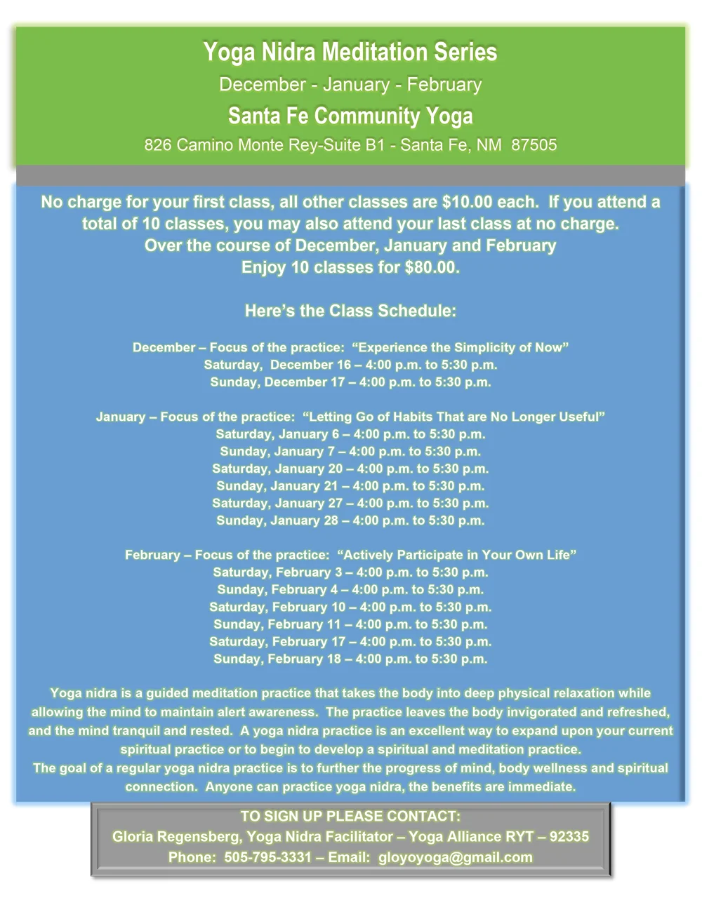 Yoga Nidra Meditation Series