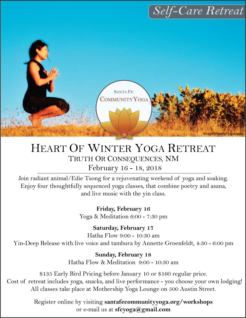 Heart of Winter Yoga Retreat — Santa Fe Community Yoga Center