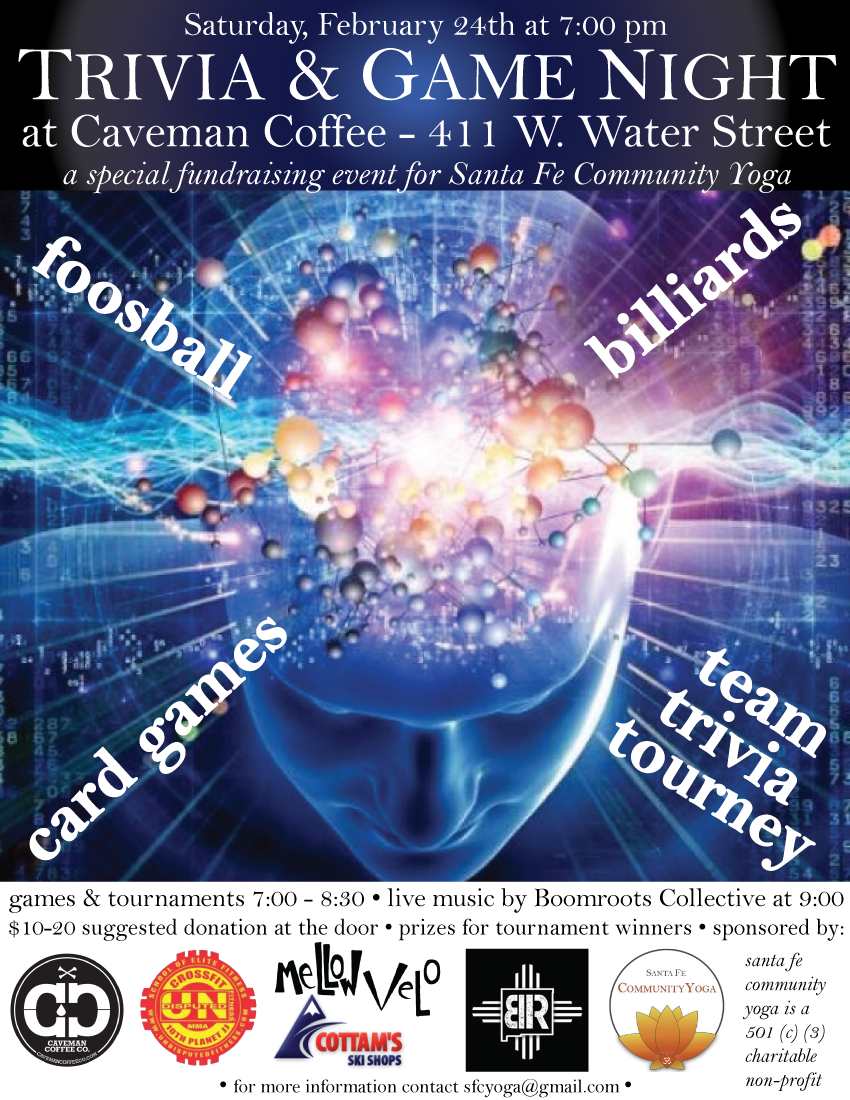 Trivia & Game Night at Caveman Coffee