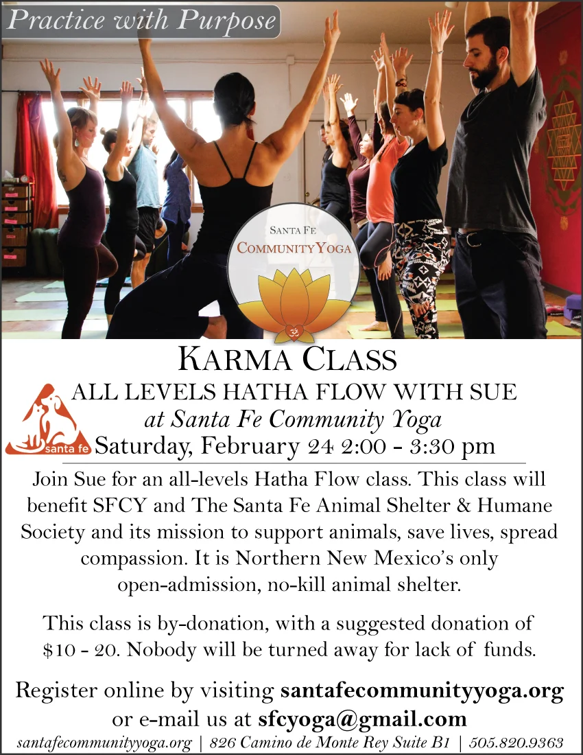 Karma Class: Santa Fe Animal Shelter & Humane Society