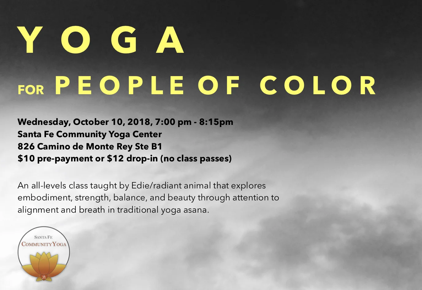 Yoga for People of Color