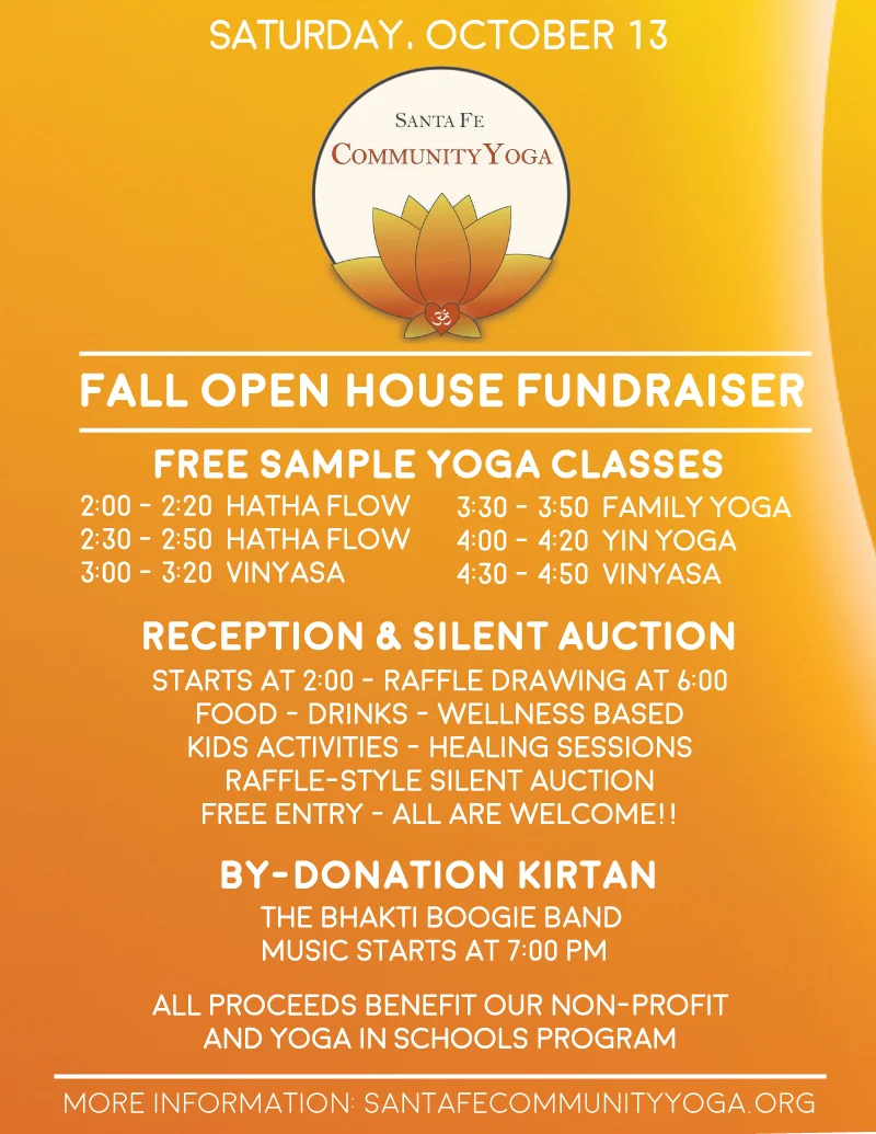 Fall Open House Fundraiser