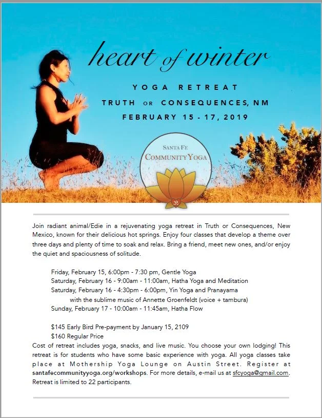 Heart of Winter Retreat