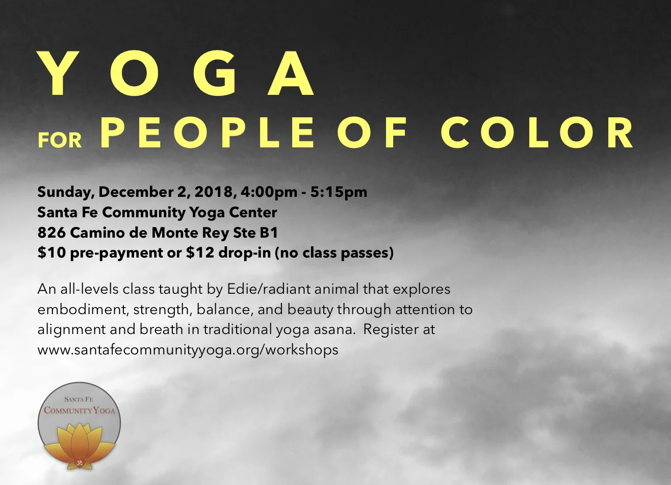 Yoga for People of Color