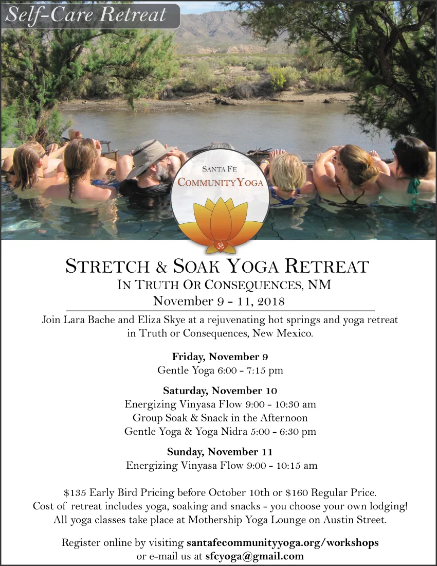 Stretch & Soak Yoga Retreat
