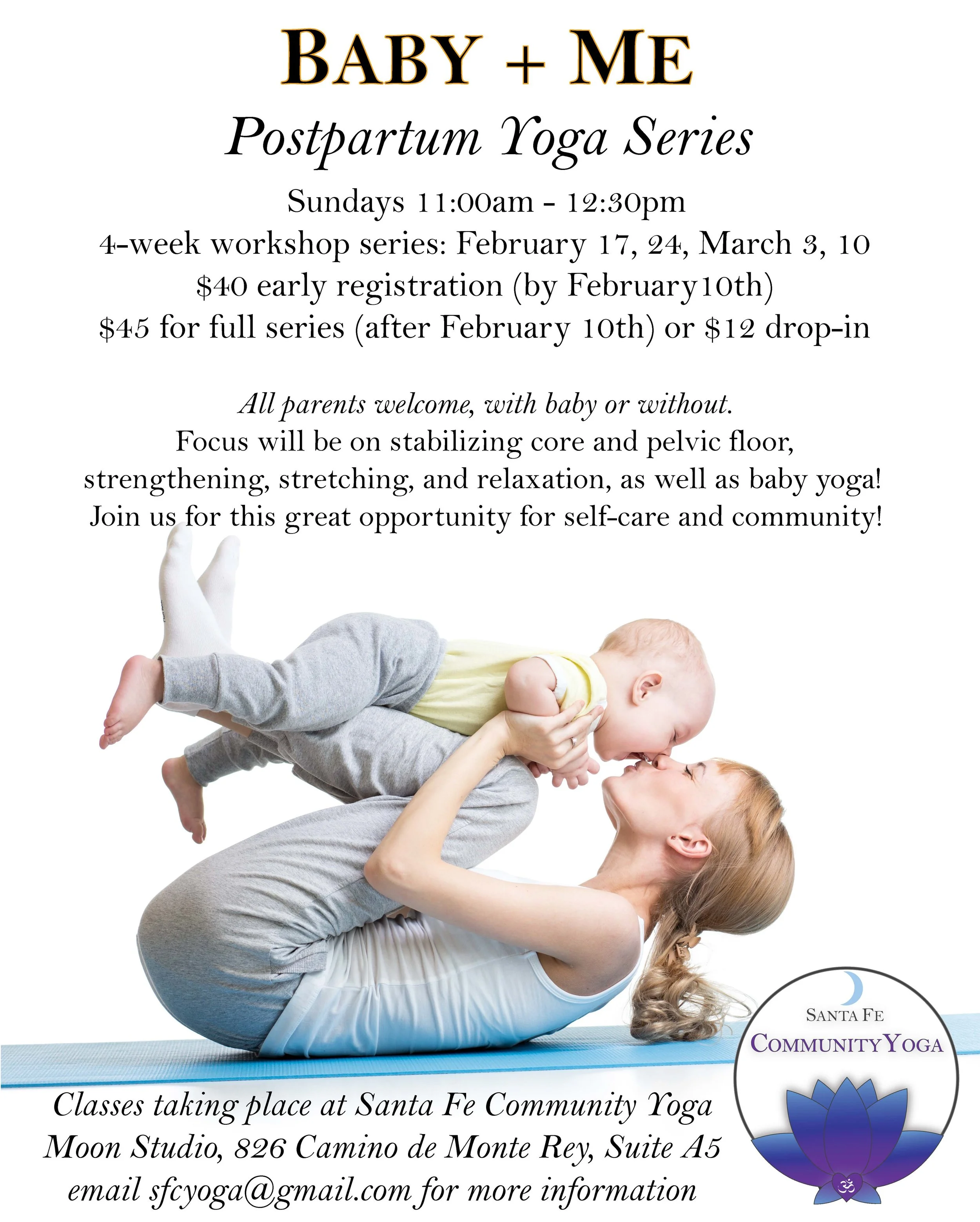 Baby + Me Postpartum Yoga Series
