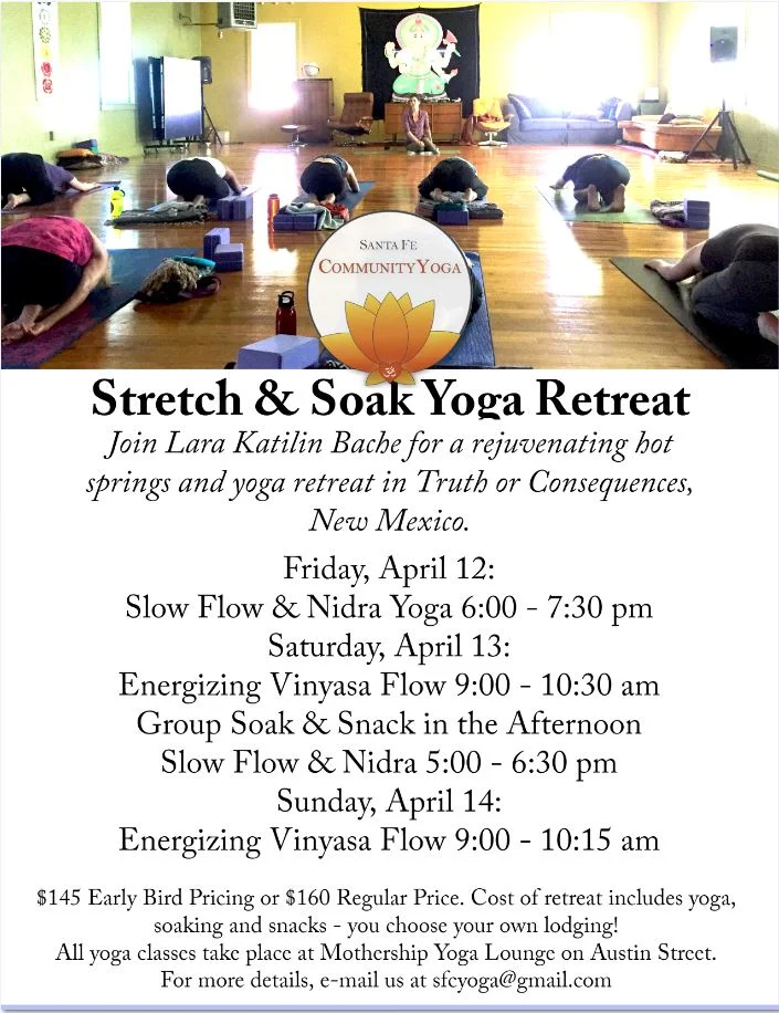 Stretch &amp; Soak Yoga Retreat