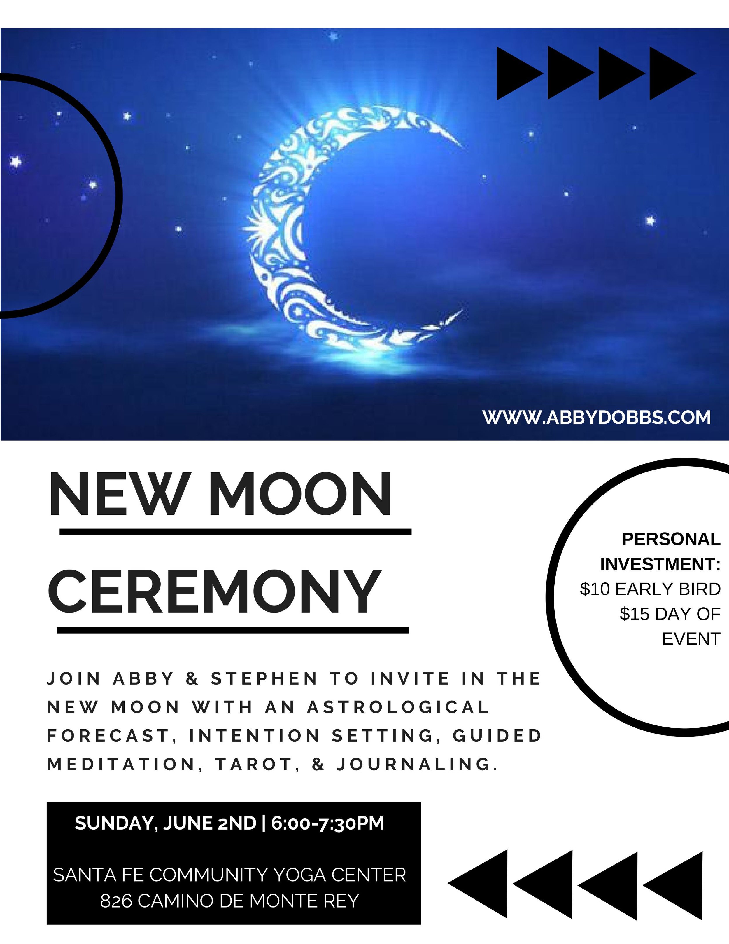 New Moon Ceremony