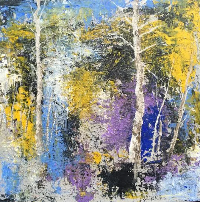 "Woodlands" 30" X 30" Acrylic on Canvas